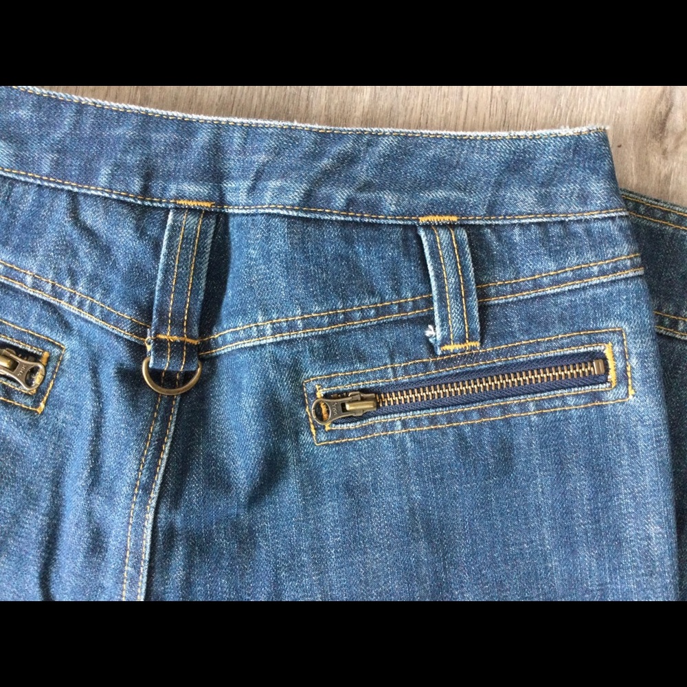 KAREN MILLEN - ENGLAND - Jeans - Crop - Zipper Heaven!! - Picture 7 of 8